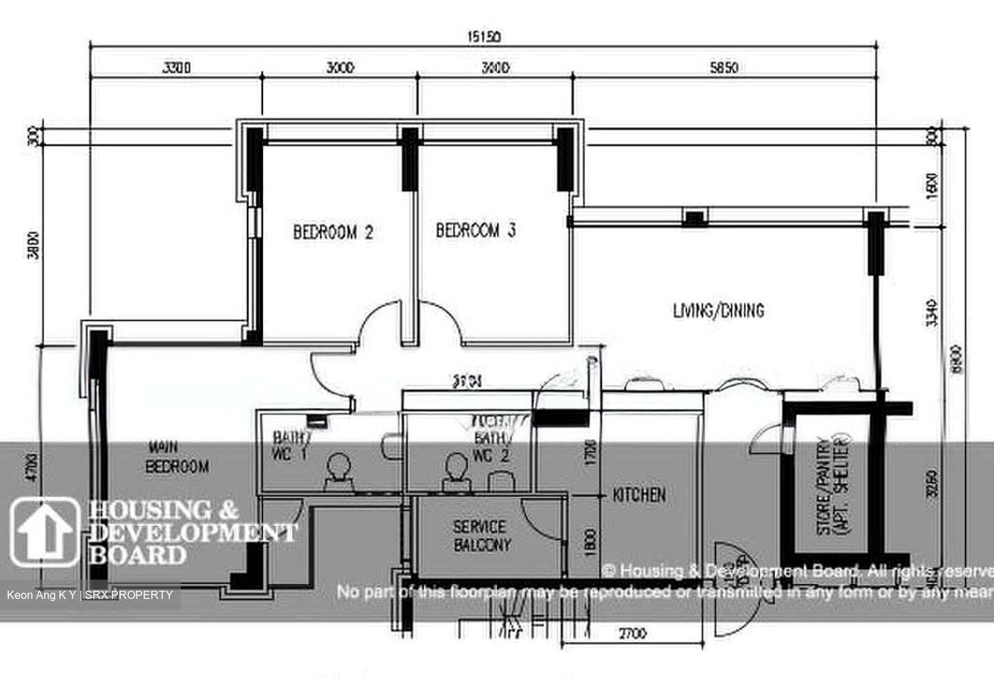Blk 699C Hougang Street 52 (Hougang), HDB 4 Rooms #583879071